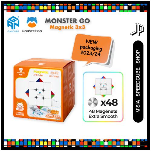 [JPEARLY] GANCube MonsterGO MG 3x3 EDU Cube | Magnetic Speedcube | Gan 3x3