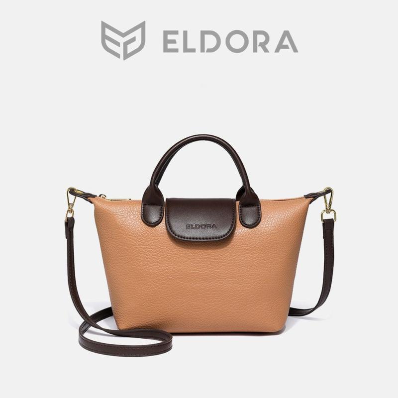 ELDORA Hanna Tas Tangan Sling Bag Hitam Polos Wanita 1