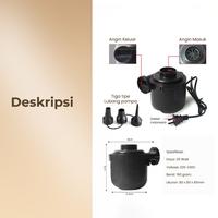 Gambar Dorahomi Pompa Angin Elektrik Portable 30W - Pompa Kasur Angin Balon Kolam Renang Anak Cepat dan Praktis dari Telixmart Indonesia Kota Administrasi Jakarta Timur 5 Tokopedia