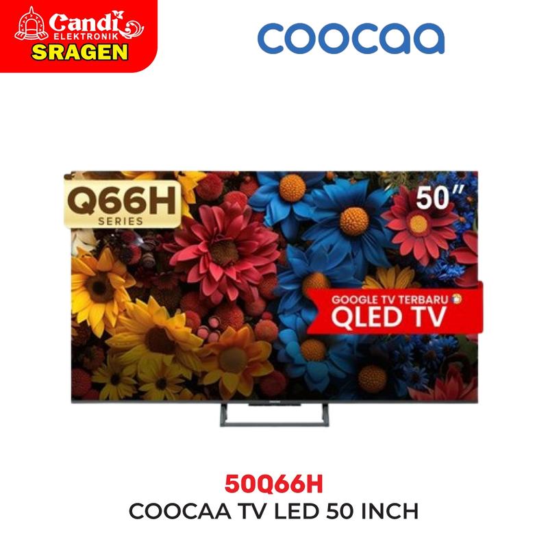 COOCAA 4K QLED+ Smart Google TV 50 Inch Dolby Audio - 50Q66H - Shop ...