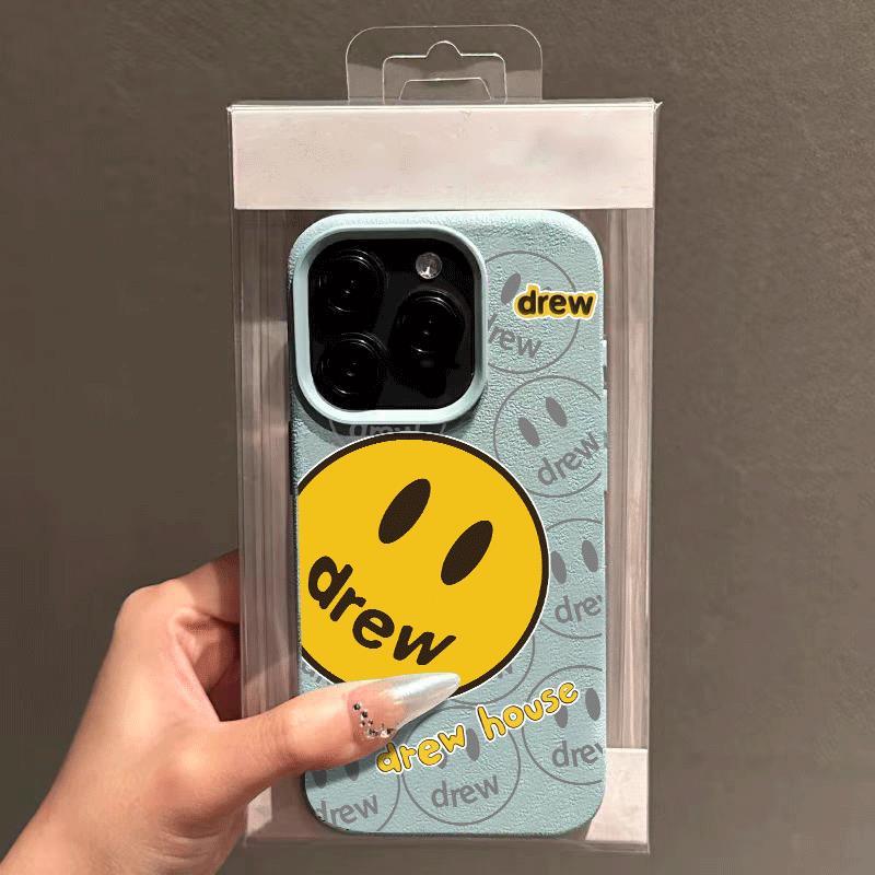 Khuôn mặt tròn phong cách hiện đại dành cho ốp lưng iPhone18/17/16/15 14/13/11/7/17pro/17promax đơn giản độc đáo 16plus mẫu mới 16pro