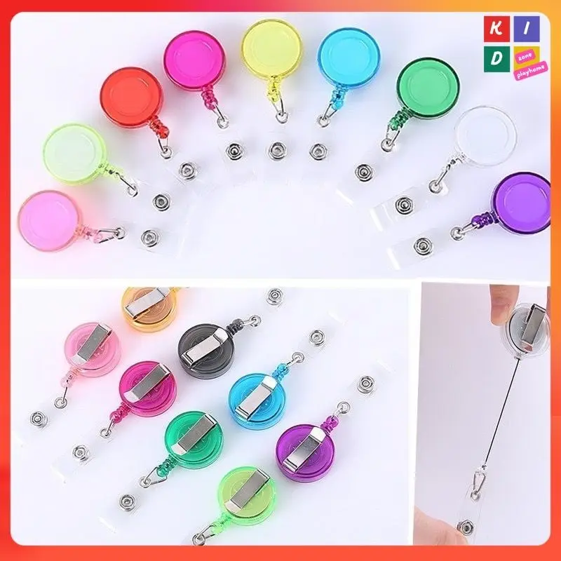 Retractable Reel Yoyo Badge Clip Lanyard ID Card Holder Yoyo Badge