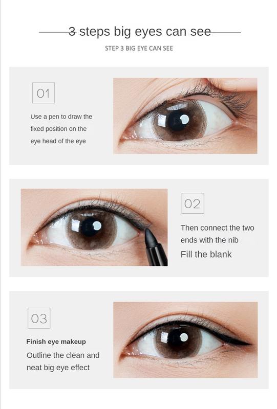 Product Introduction of ZEESEA eyeliner gelpen waterproof  sweat-proof Long Lasting No-smudge eyebrow pencil better than liquid eyeliner Professional anti-smudge non-fading 19