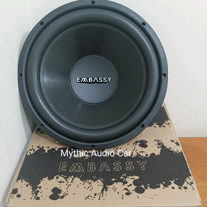 Subwoofer Embassy 1276 J Double Coil New Speaker 12 Inch 450Watts Myhic Audio Car 7