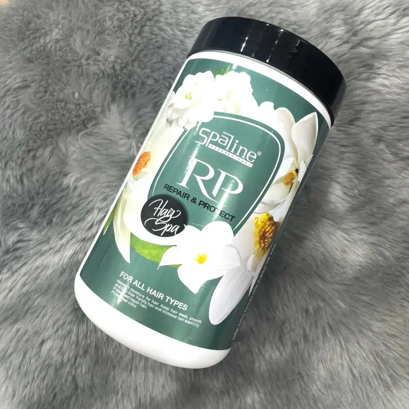 Hấp Dầu Ủ Tóc Dưỡng Tóc Mềm Mượt Spaline 600ml 6