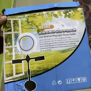 Holder Meja Ringlight 3in1 Lampu 16 Cm Gerobak Acc Holder Stand Lamp Holder Meja 3 In 1 Y216 Youtuber Live Streaming Mua Ring Light Foto Make Up stainless-steel garansi produsen aksesoris selfie
