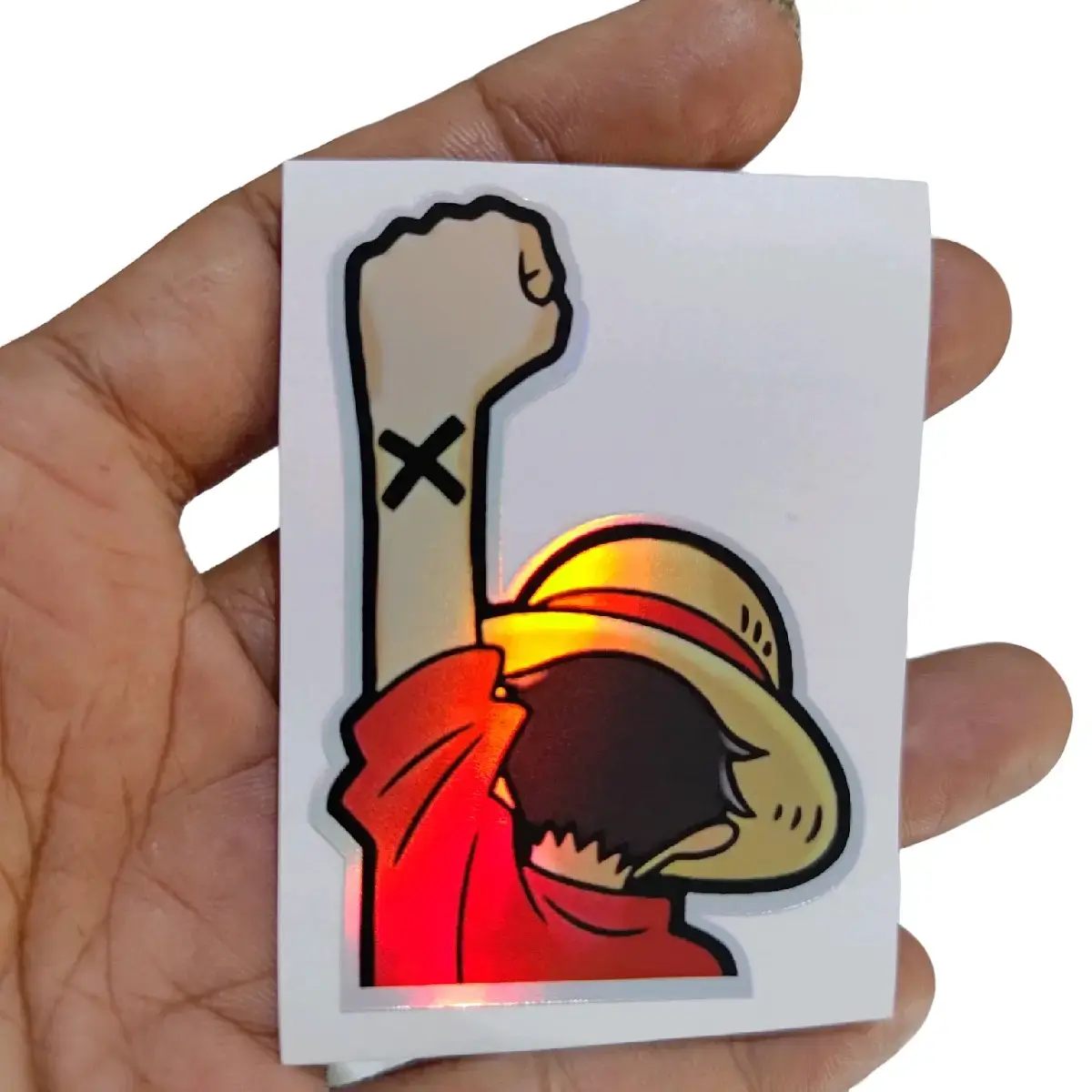 A5, sticker one piece let's go, one oiece team go