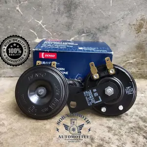 KLAKSON DENSO COMPACT DICS ORIGINAL  UNTUK MOTOR DAN MOBIL 12V SUARA SEPERTI KLAKSON AVAZA DAN INOVA Accessories Disc Kendaraan Motorcycle Accessories Disc Kendaraan Sepeda