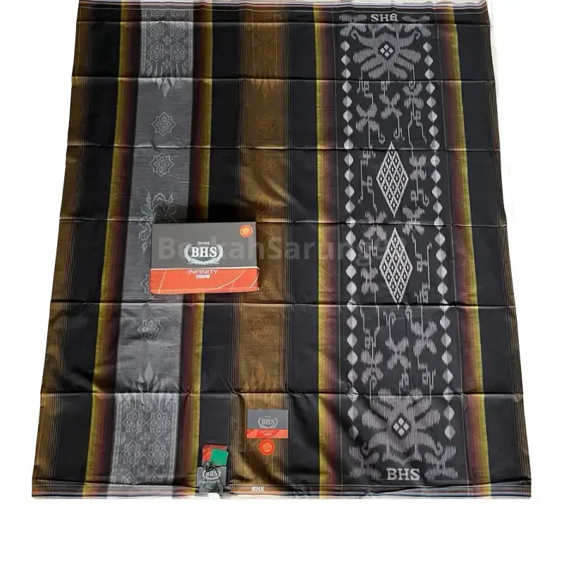 BHS INFINITY GRADE SILVER 100% ORIGINAL BHS  Sarung Muslim Motif
