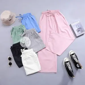 celana anak perempuan kulot crinkle airflow 2-12tahun Cewek