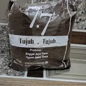 Kopi Bubuk hitam 77 Berat 1 Kg aroma enak rasa pahit robusta Coffee Warung