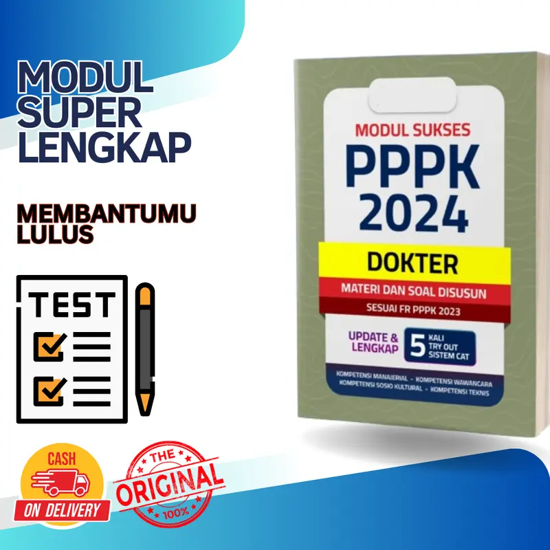 MODUL SUKSES PPPK FORMASI DOKTER TERBARU 2024 0