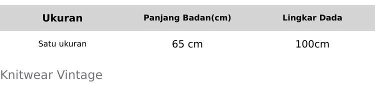 JANGO Knitwear Sweater Motif Vintage | Sweater Rajut Unisex Premium Crewneck