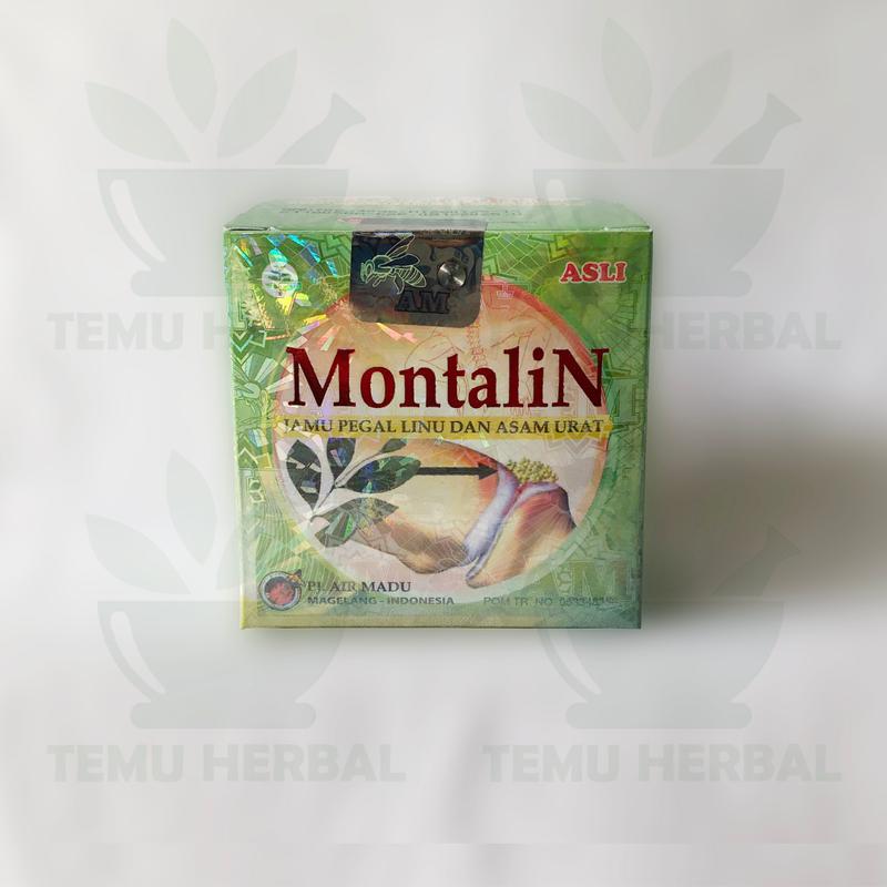 Kapsul Montalin - Isi 10 Sachet - Pegal Linu Asam urat 1