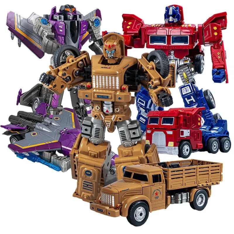 Adida Toys 2in1 Robot Transformer Truck Men Bisa Berubah Jadi Mobil Anak Edukasi Mainan
