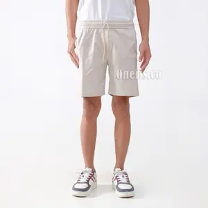 Celana Pendek Broadshort Pria Dewasa Casual  Premium Cream Hitam  Chino Basic Abu Combed