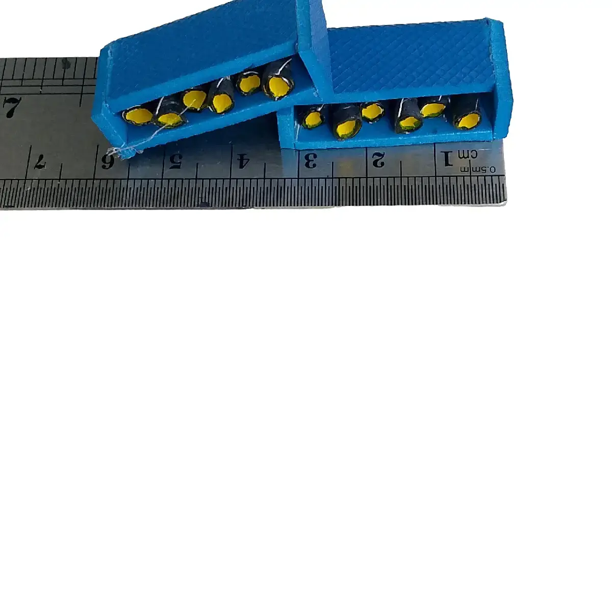corong miniatur mini basuri WARNA BIRU KUNING