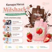 Gambar RICU'S SECRET 2 Box Milshack Meal Replacement Chocolate or Strawberry Tinggi Protein Shake Pengganti Makan Rasa Coklat & Stroberi Tinggi Protein Sehat Rendah Kalori 0 Gula Kemasan Praktis Siap Seduh Halal - 2 Box Cokelat dari RICU’S SECRET Kab. Bogor 4 Tokopedia