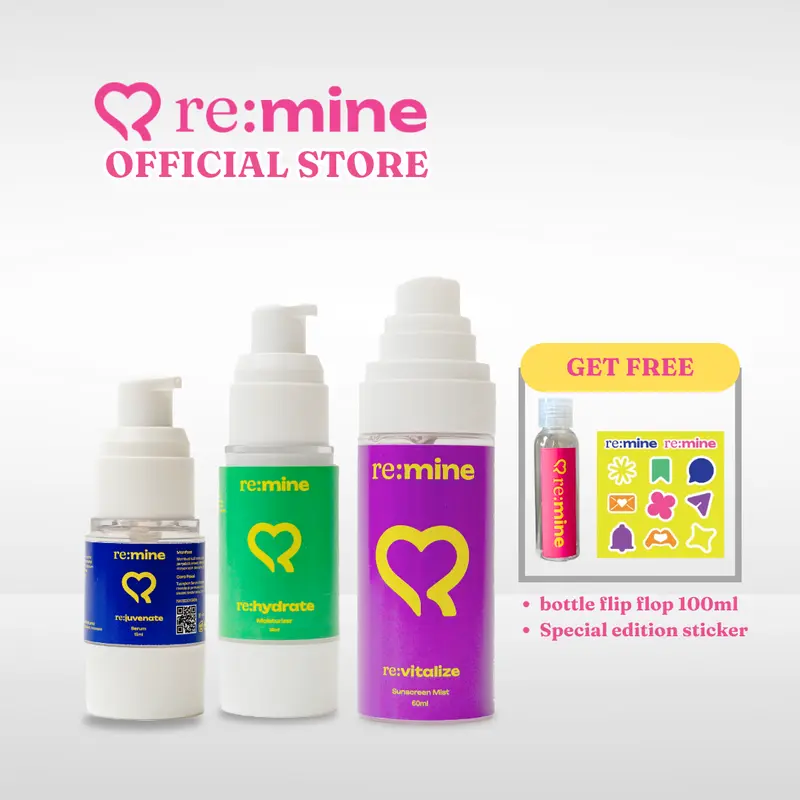 Re:Mine Bestie must have Skincare Perawatan Wajah 0