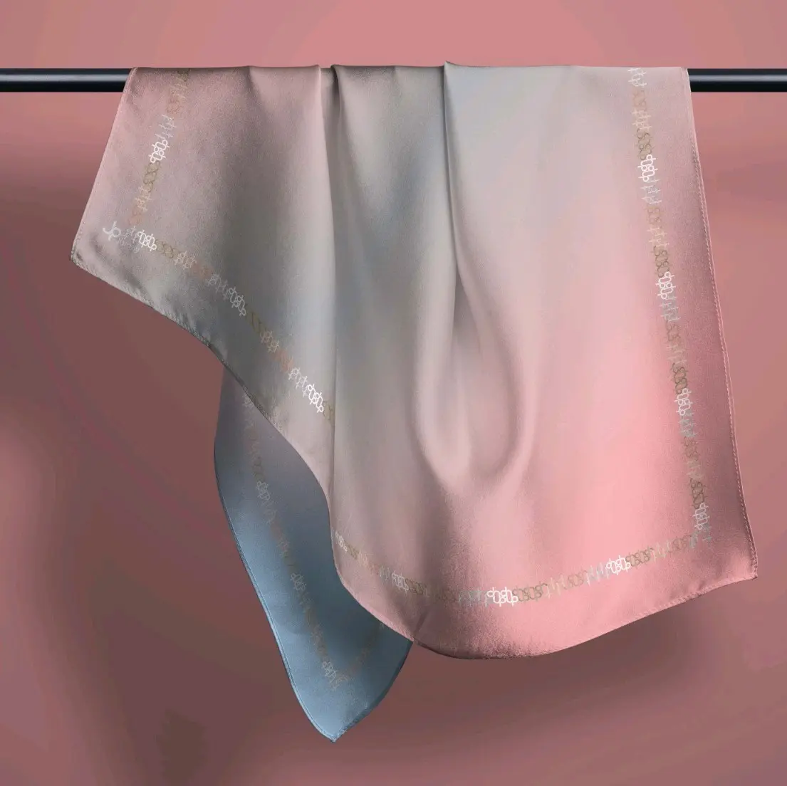 HIJAB PREMIUM VOAL BAHAN ADEM DAN LEMBUT/KERUDUNG MOTIF GRADASI