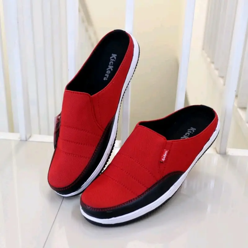 Promo cuci gudang / sepatu pria / sepatu slop / slop pria Shoes Karet 5