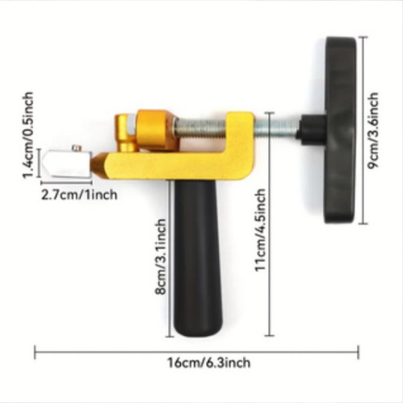 Product Introduction of 2 in 1 Portable Handheld Multifunctional Manual Glass Cutter Ceramic Tile Opener Divider Diamond Cutting DIY Home Hand Tools 50