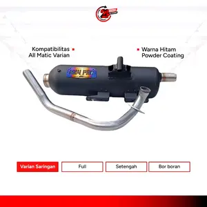 Knalpot M24PRO Model Shijiro Harga Pelajar Standar Racing Beat Scoopy Vario Mio Nmax Pcx Dll
