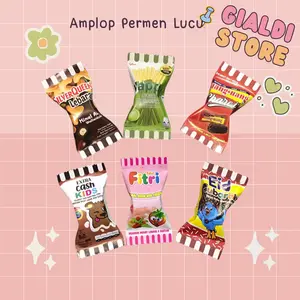 AMPLOP PERMEN LUCU GEMOY BANYAK PILIHAN MOTIF (ISI 10 AMPLOP)