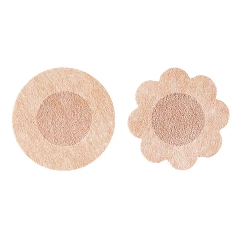 5pairs /Pack Women Disposable Invisible Chest Tape Cover Bra Tape For Women Chest Patch Sticker