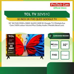 TCL 32V51C 32 INCH HD QLED GOOGLE TV