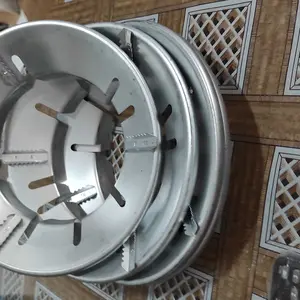 TATAKAN KOMPOR GAS ANTI ANGIN BULAT / NAMPAN DUDUKAN KAKI KOMPOR GAS / ALAS TATAKAN COVER KOMPOR GAS UNIVERSAL PORTABLE