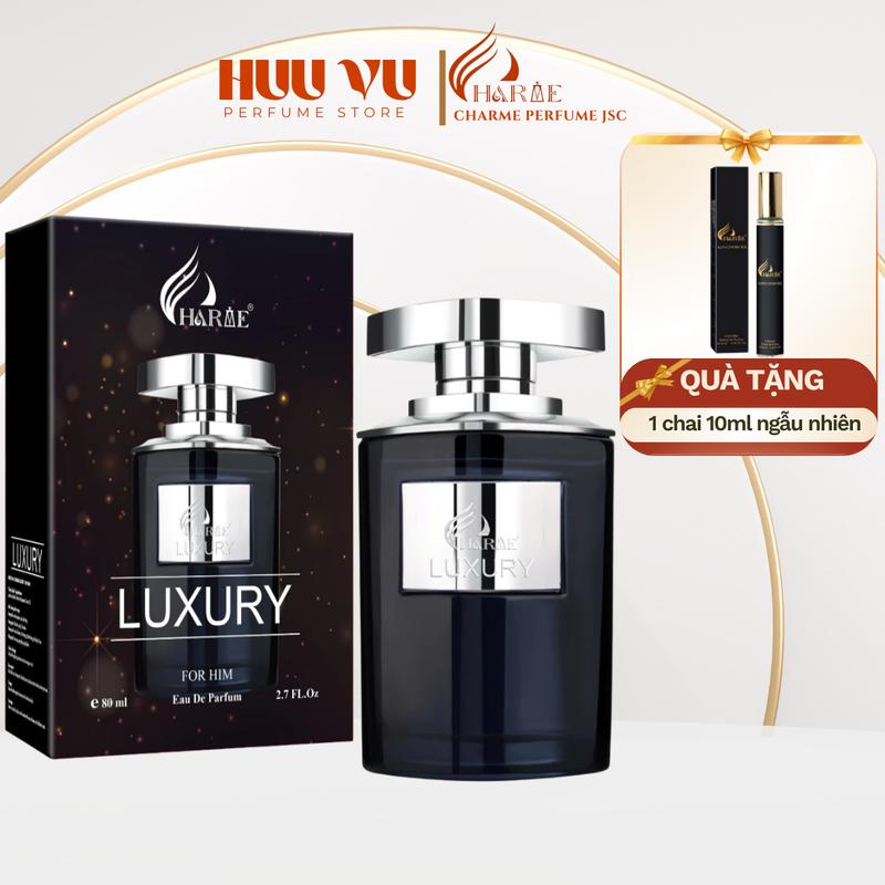 CHARME PERFUME - Nước Hoa Nam Charme Luxury 80ml Perfume Xịt Thơm Cosmetic