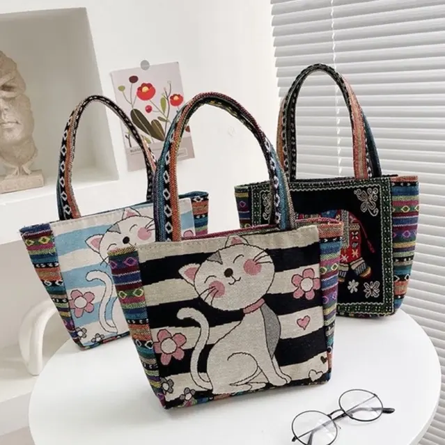 OPIOBAGS TAS TOTE MOTIF GAJAH WANITA IMPORT / TAS TOTEBAG / HANDBAG / TFW 66 8