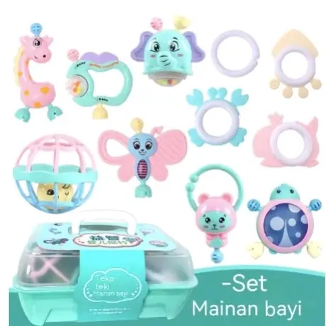 Set Box 11in1 Mainan Rattle Teether Campur dengan Kotak Premium 3