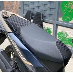 Kulit Jok Jahitan Amplas Keset Mix Catur Signatur Cover Jok Vario Beat Mio Grosir