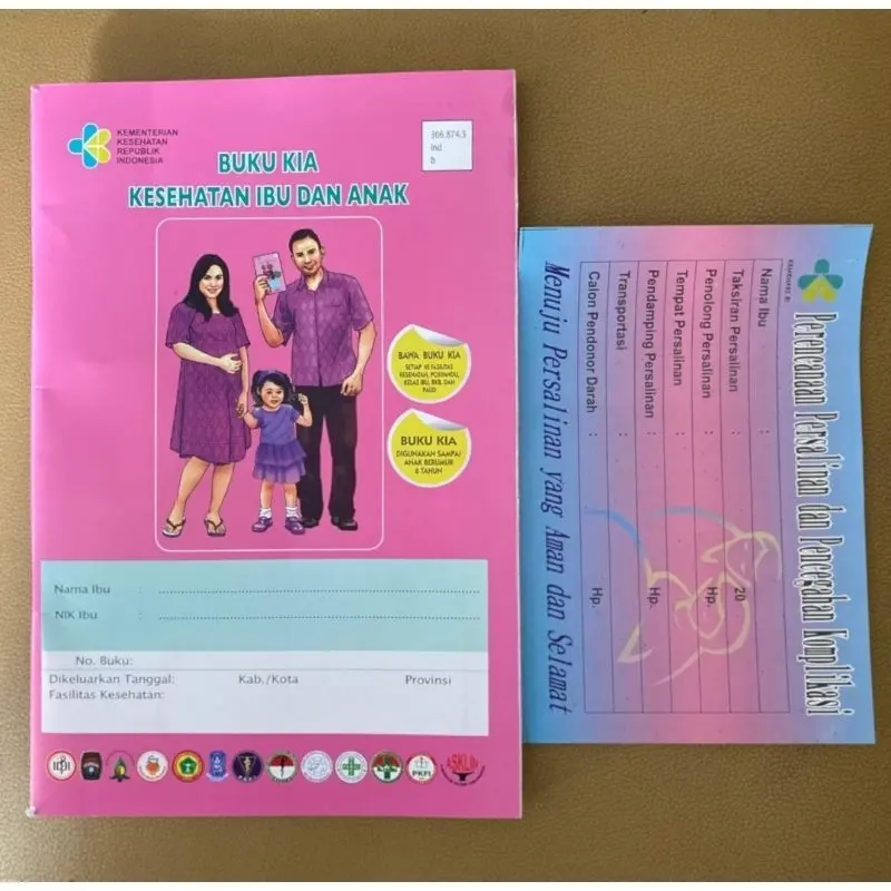 Buku KIA (Kesehatan Ibu dan Anak ) 2023-2024 versi terbaru