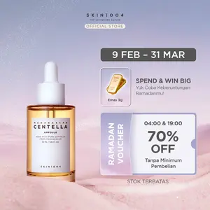 SKIN1004 Madagascar Centella Ampoule 55ml Perawatan Wajah Berjerawat Essence Berminyak Extract