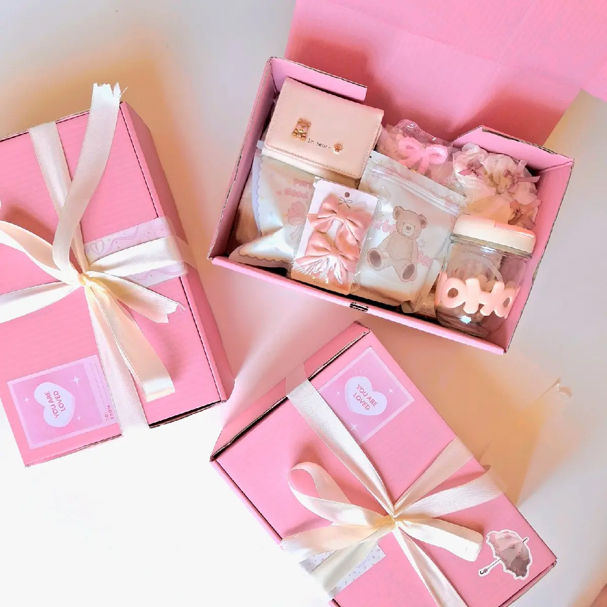 [KADO COQUETTE EDITION] Paket kado coquette / serba coquette / serba pink / giftbox / kado cewek / kado ulang tahun