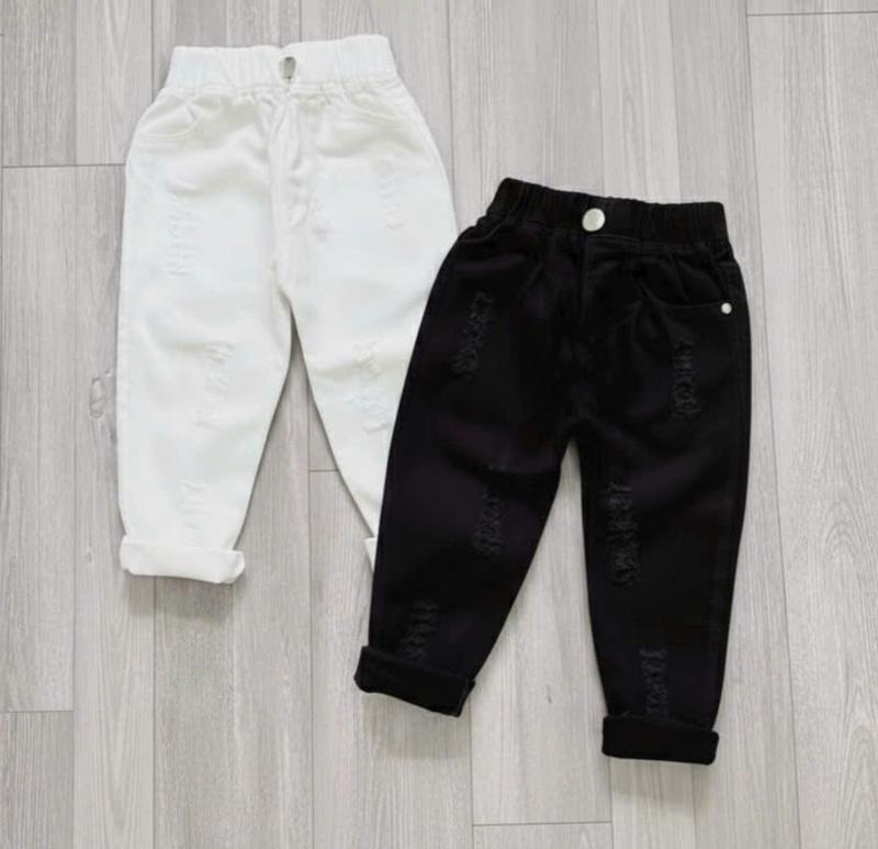 Quần kaki rách không rách mềm đẹp cho bé trai bé gái 8-40kg