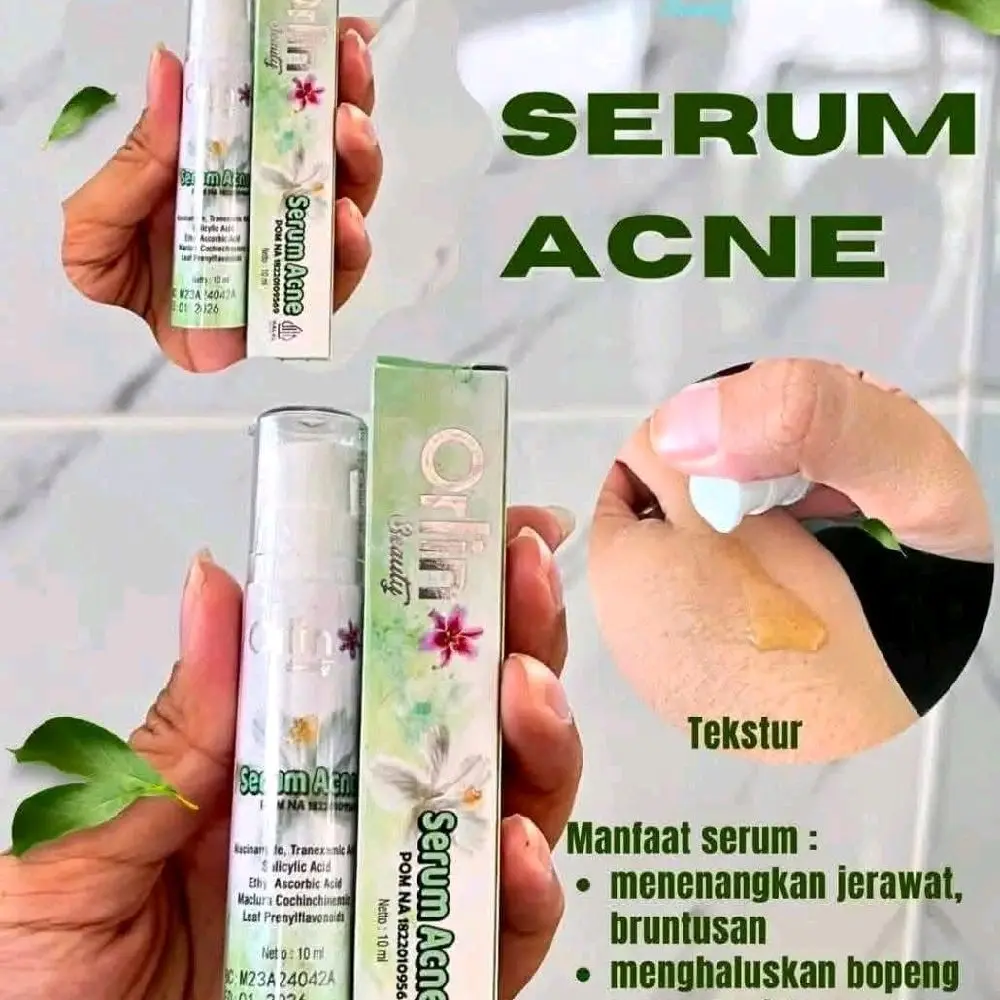 Serum acne glowing