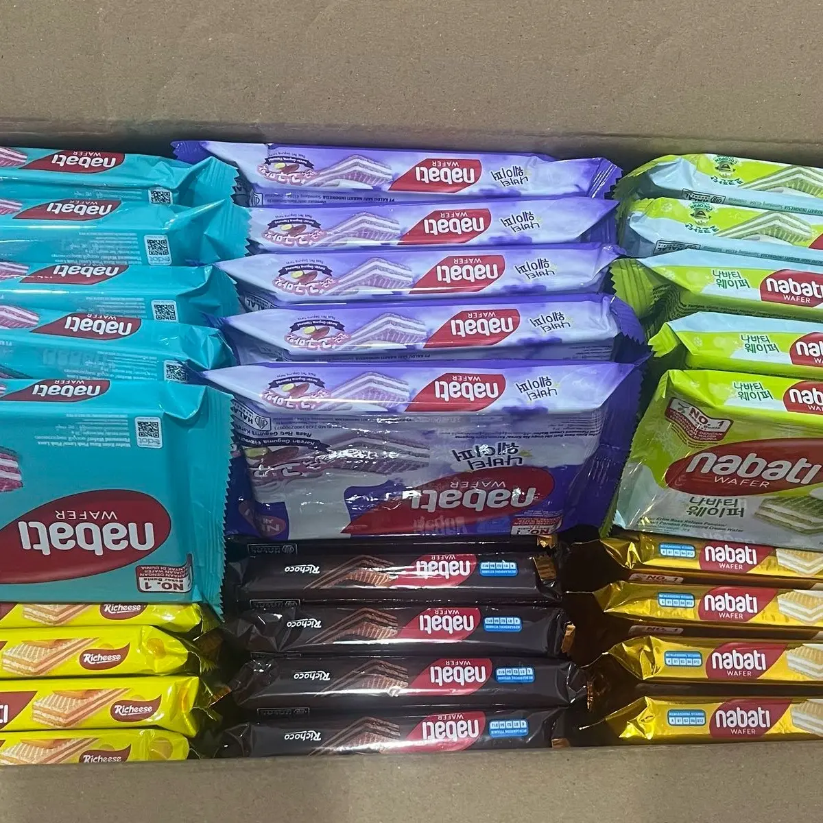 ￼( Isi 30 pcs ) NABATI MIX 6 RASA