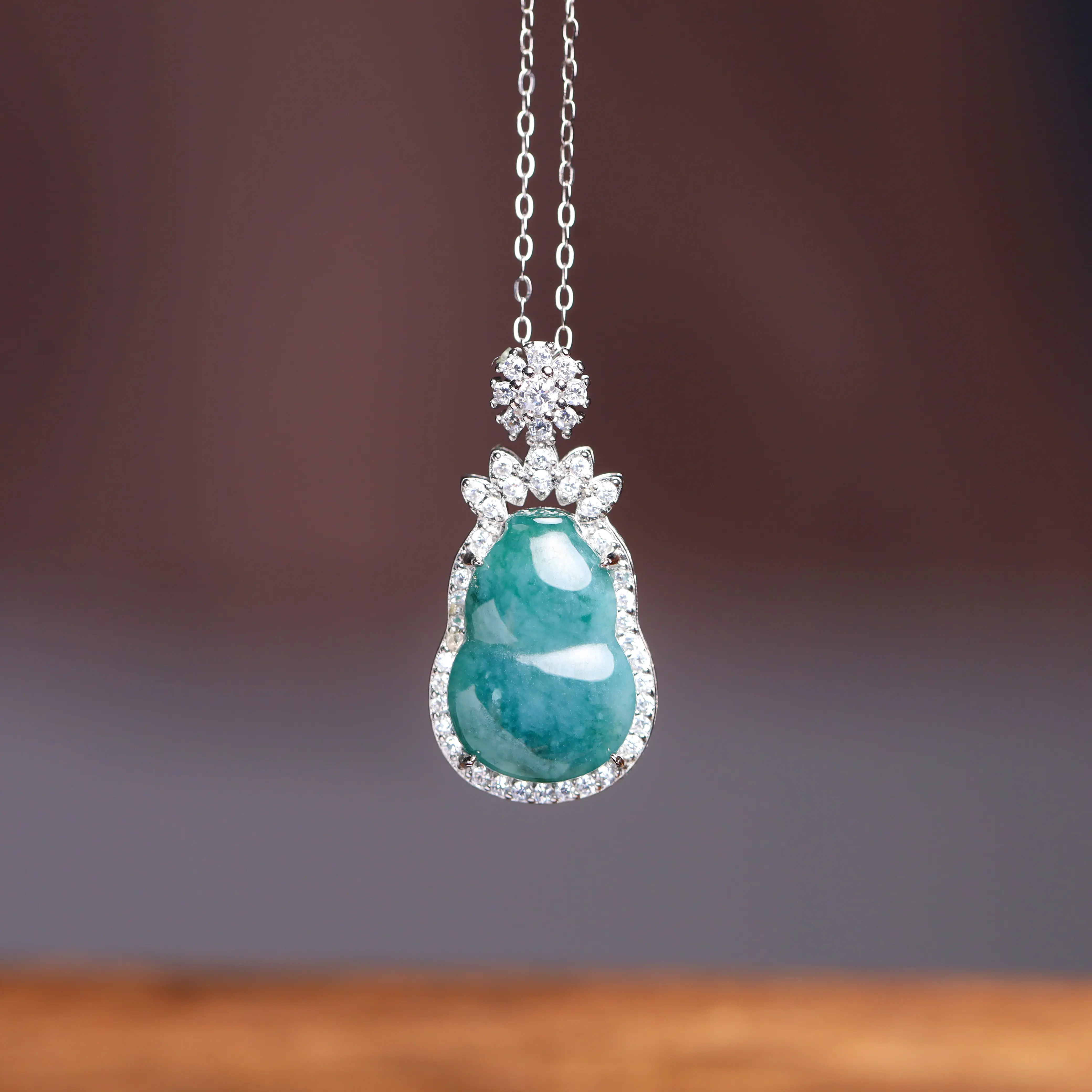 Jade gourd pendant Jade pendant