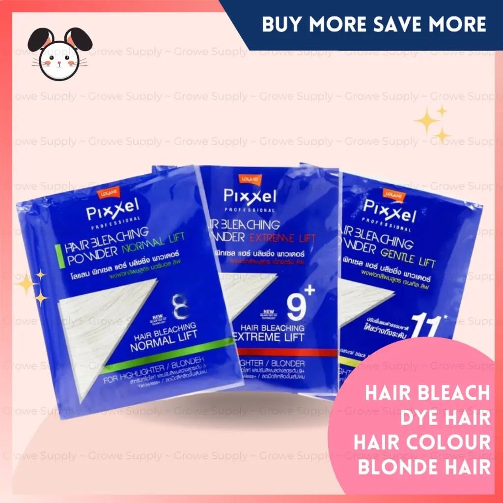 [SG INSTOCK] Lolane Pixxel Hair bleaching kit (Bleaching powder + Oxymilk Lotion)