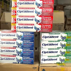 6pcs Ciptadent kemasan 75gr (extra promo)