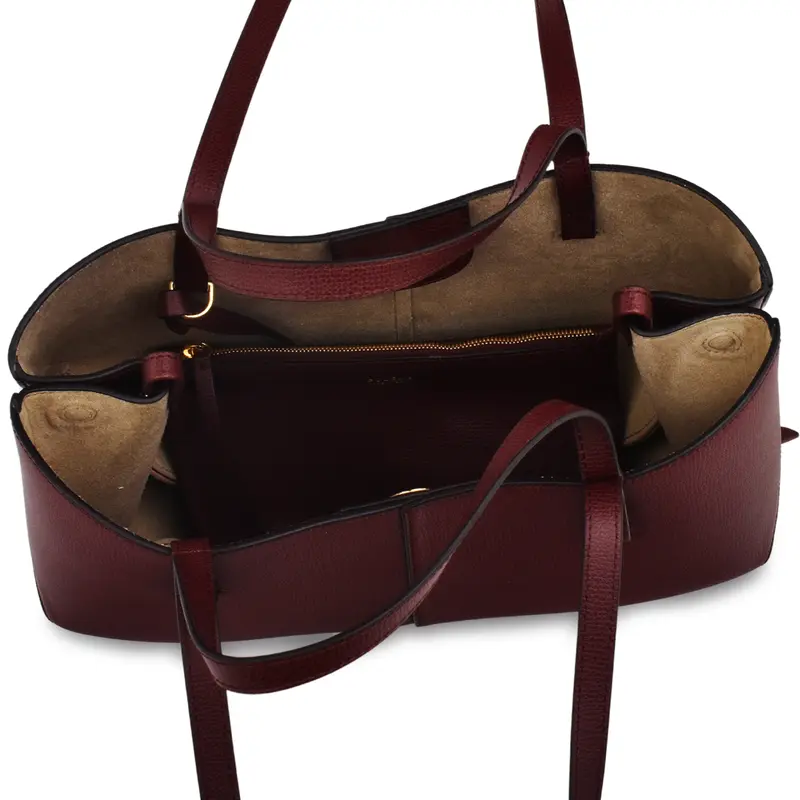 POLENE Cyme mini textured leather 3