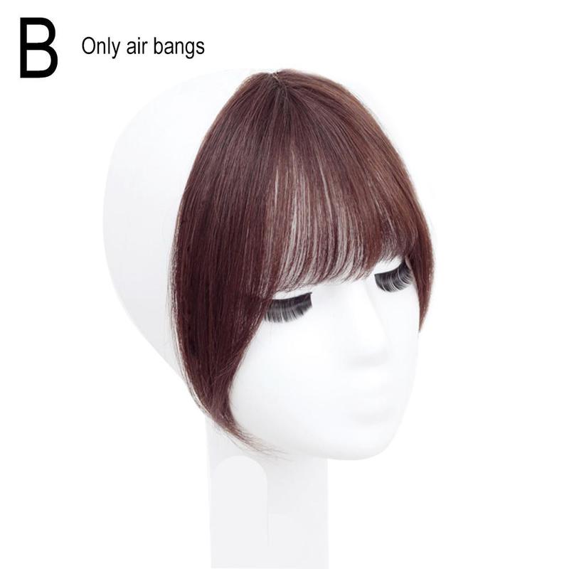 Product Introduction of Tóc Giả Thời Trang, Tóc Mái Bằng Không Khí Giả, Kẹp Tóc Thanh Lịch, Tóc Mái, Y4B6 34