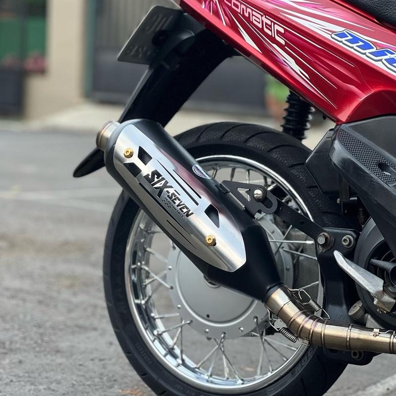 Knalpot Standar Racing Six Seven Mio Sporty M3 Beat Scoopy Genio Xride Soul Fino Vario Pcx Nmax Aerox 3