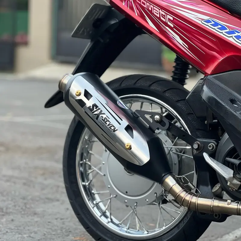 Knalpot Standar Racing Six Seven Mio Sporty M3 Beat Scoopy Genio Xride Soul Fino Vario Pcx Nmax Aerox 2