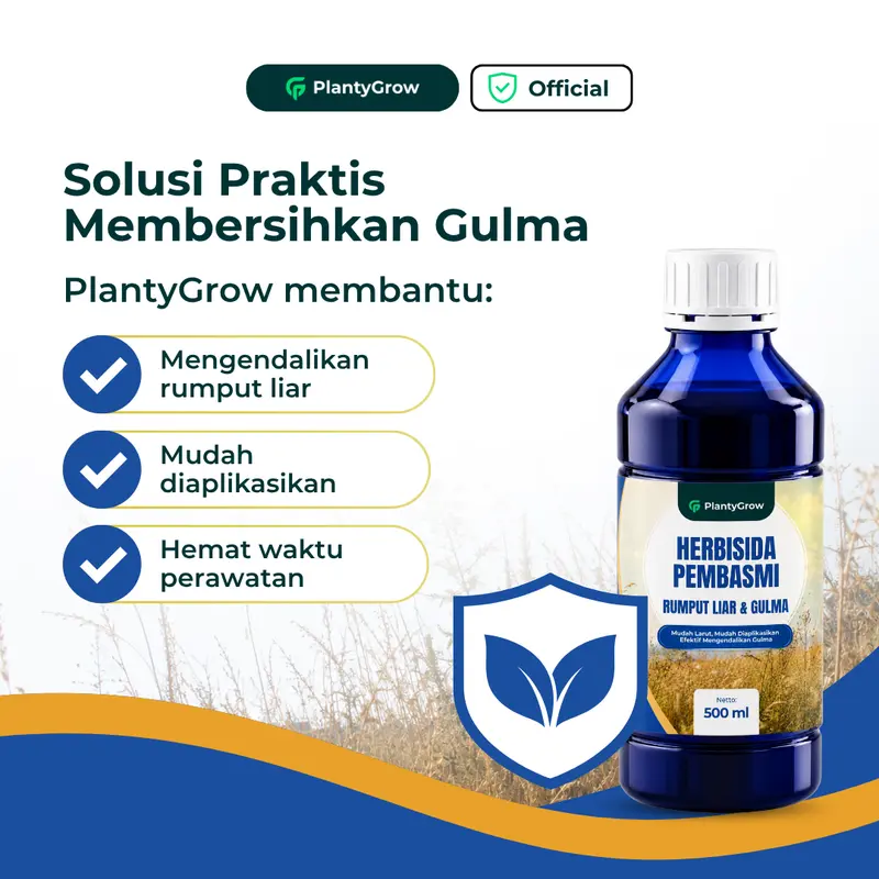 NEW Herbisida Nexalon Kontak Pembasmi Rumput Liar & Gulma 500ml - Bantu Basmi Gulma Daun Lebar & Sempit, Praktis & Mudah Dicampur Air - PLANTYGROW