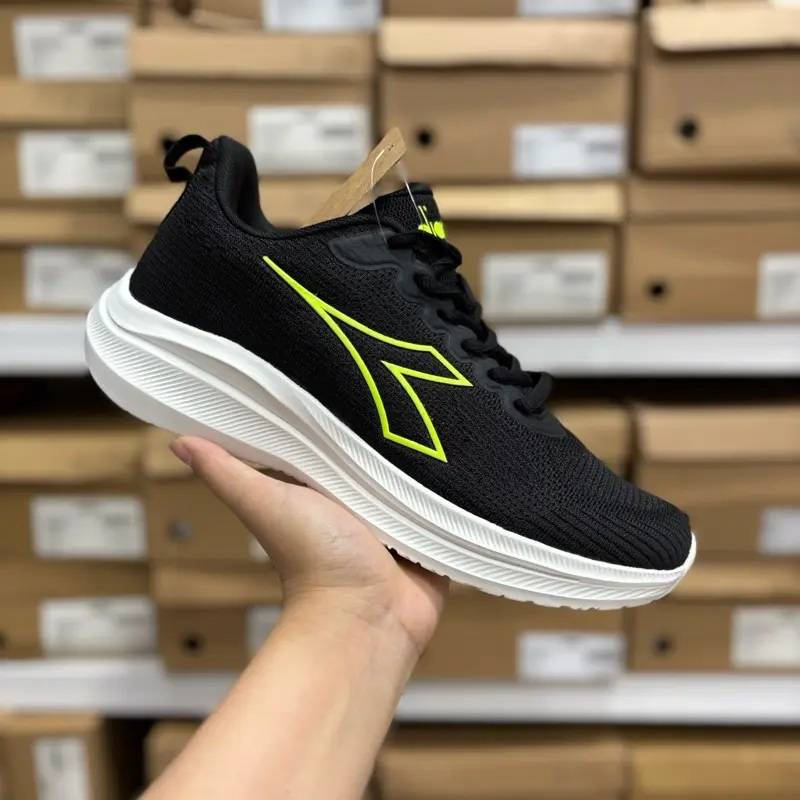 SEPATU RUNNING PRIA DIADORA MARA BLACK DIAX24F1105B ORIGINAL BNIB SHOES 39